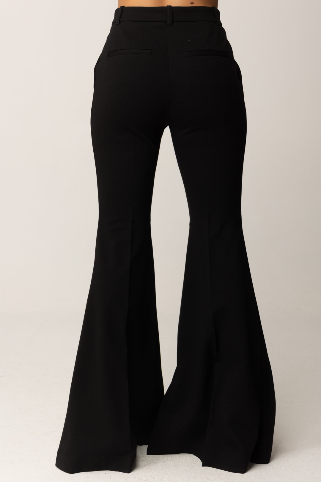 Pinko Pantaloni Svasati a Vita Alta NERO LIMOUSINE