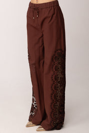 Patrizia Pepe Pantaloni/trousers 2P1764 A773 WOOD BROWN