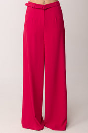 Imperial Pantaloni Wide Leg con Cintura P8C5LHXC FUXIA