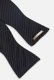 Elisabetta Franchi Papillon In Jacquard con Placca Logo BW03L57E2 NERO