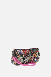 Kurt Geiger Pickle Shoulder Bag In Velluto con Stampa Grafica 5579299789 OTHER