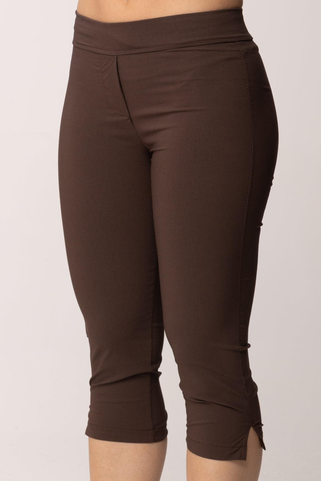 Khloe Femme Pinocchietto Basico con Spacchetti 26250 CACAO