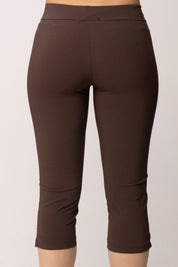 Khloe Femme Pinocchietto Basico con Spacchetti 26250 CACAO