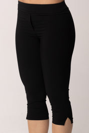 Khloe Femme Pinocchietto Basico con Spacchetti 26250 NERO