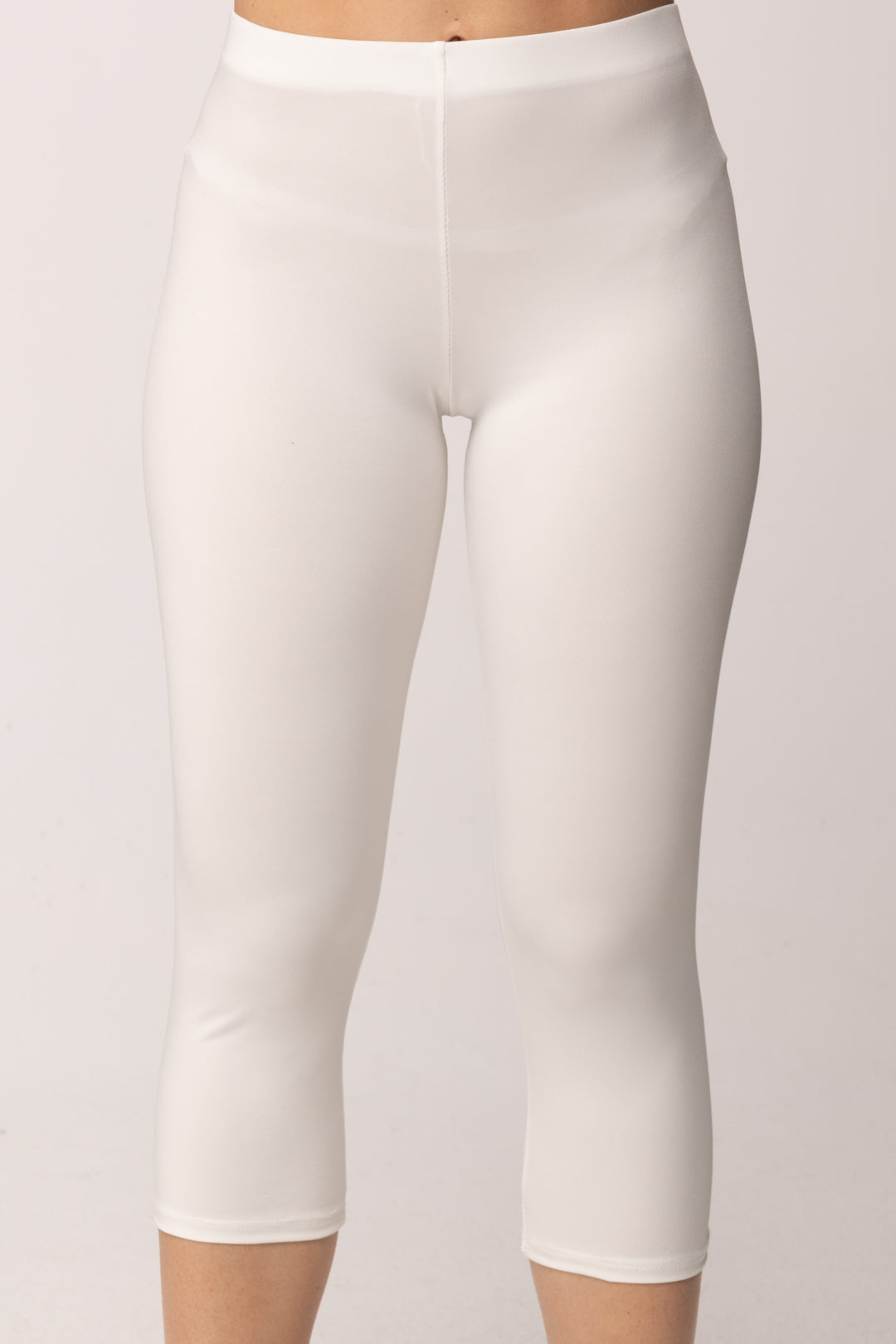 Khloe Femme Pinocchietto Basico Elasticizzato P3369 PANNA
