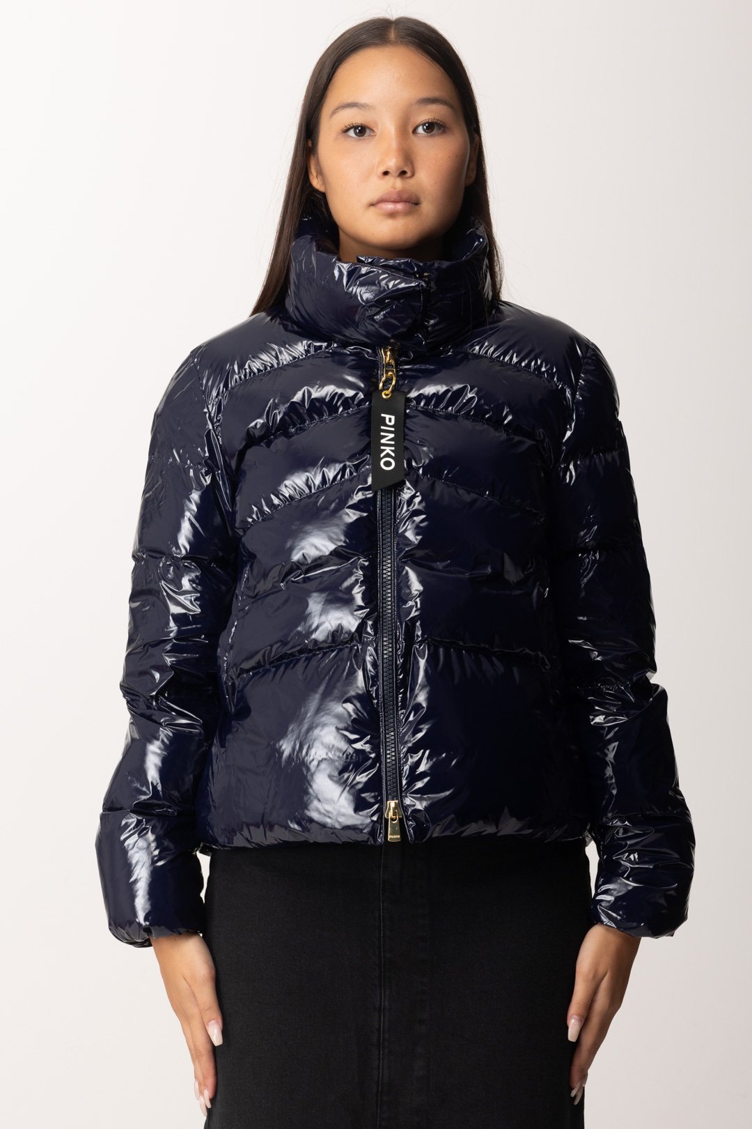 Cammello Piumino Pinko Blu Piumini Pinko Prezzi PINKO Piumino