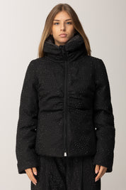 Pinko Piumino In Vela Full Strass NERO LIMOUSINE