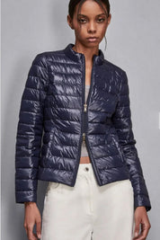 Patrizia Pepe Piumino Leggero con Doppia Zip CO0178 A503 NAVY