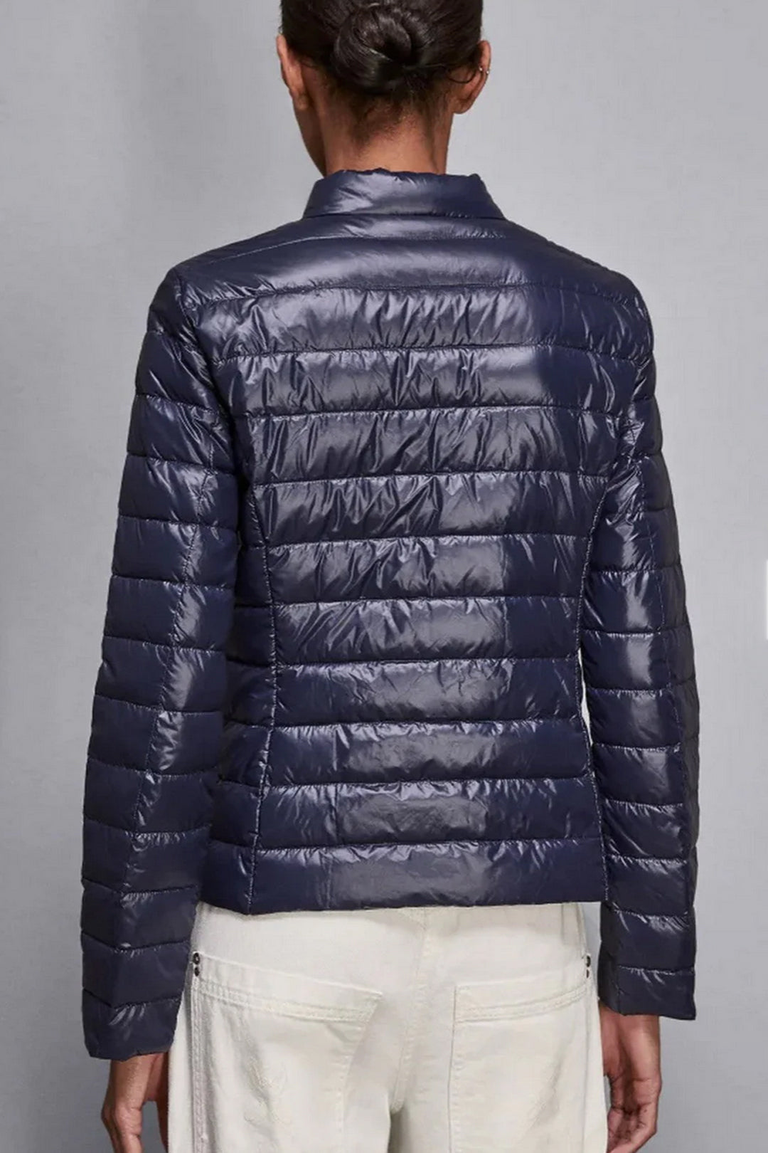 Patrizia Pepe Piumino Leggero con Doppia Zip CO0178 A503 NAVY