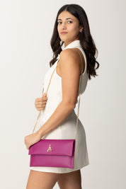 Patrizia Pepe Pochette Fly In Pelle con Catena 8X0095 L048 VIVID PURPLE