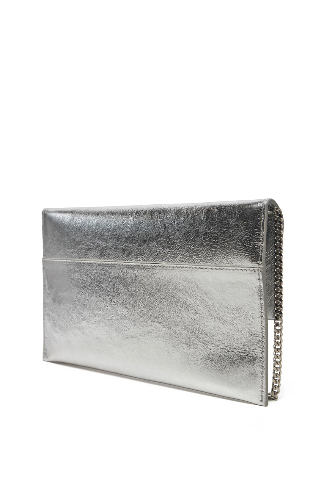 Patrizia Pepe Pochette Fly In Pelle con Catena CB5460 L041 ICE SILVER
