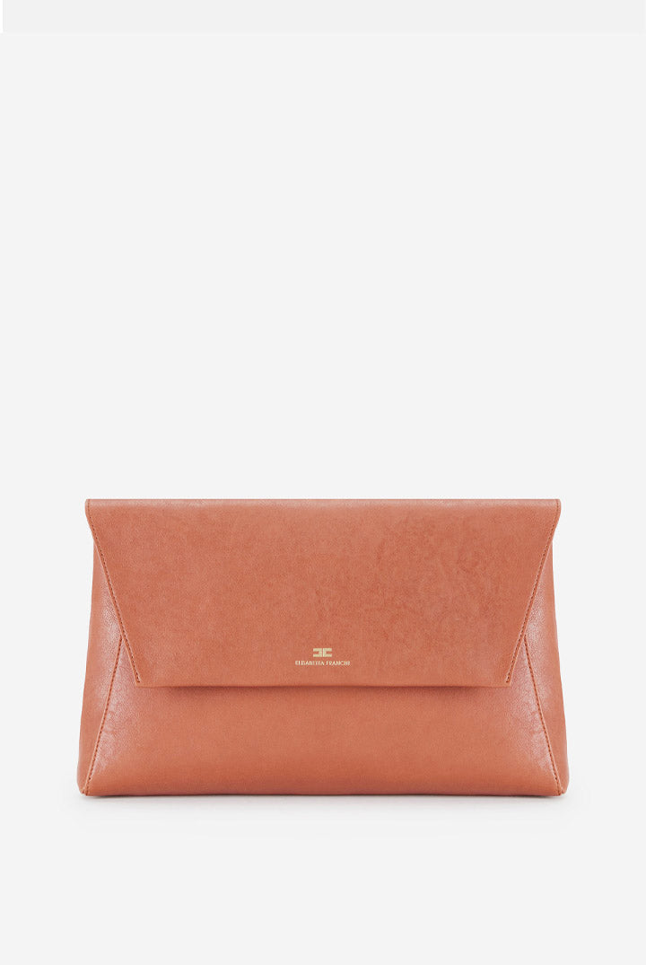 Elisabetta Franchi Pochette In Pelle con Patta a Busta BS39N67E2 SIGARO