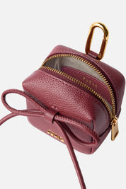 Furla Portacghiavi Charm Poppy In Pelle Red Apple WK00644 BX4573 4908S