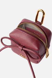 Furla Portacghiavi Charm Poppy In Pelle Red Apple WK00644 BX4573 4908S