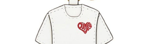 Pinko Portachiavi a Forma Di T-shirt con Stampa Amore 106363 A0F1 ZRFQ