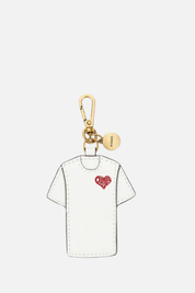 Pinko Portachiavi a Forma Di T-shirt con Stampa Amore 106363 A0F1 ZRFQ