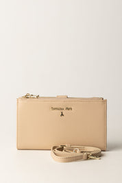 Patrizia Pepe Portafogli In Pelle con Tracollina CQ9774 L001 CAMEL BEIGE
