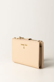 Patrizia Pepe Portafogli In Pelle con Tracollina CQ9774 L001 CAMEL BEIGE