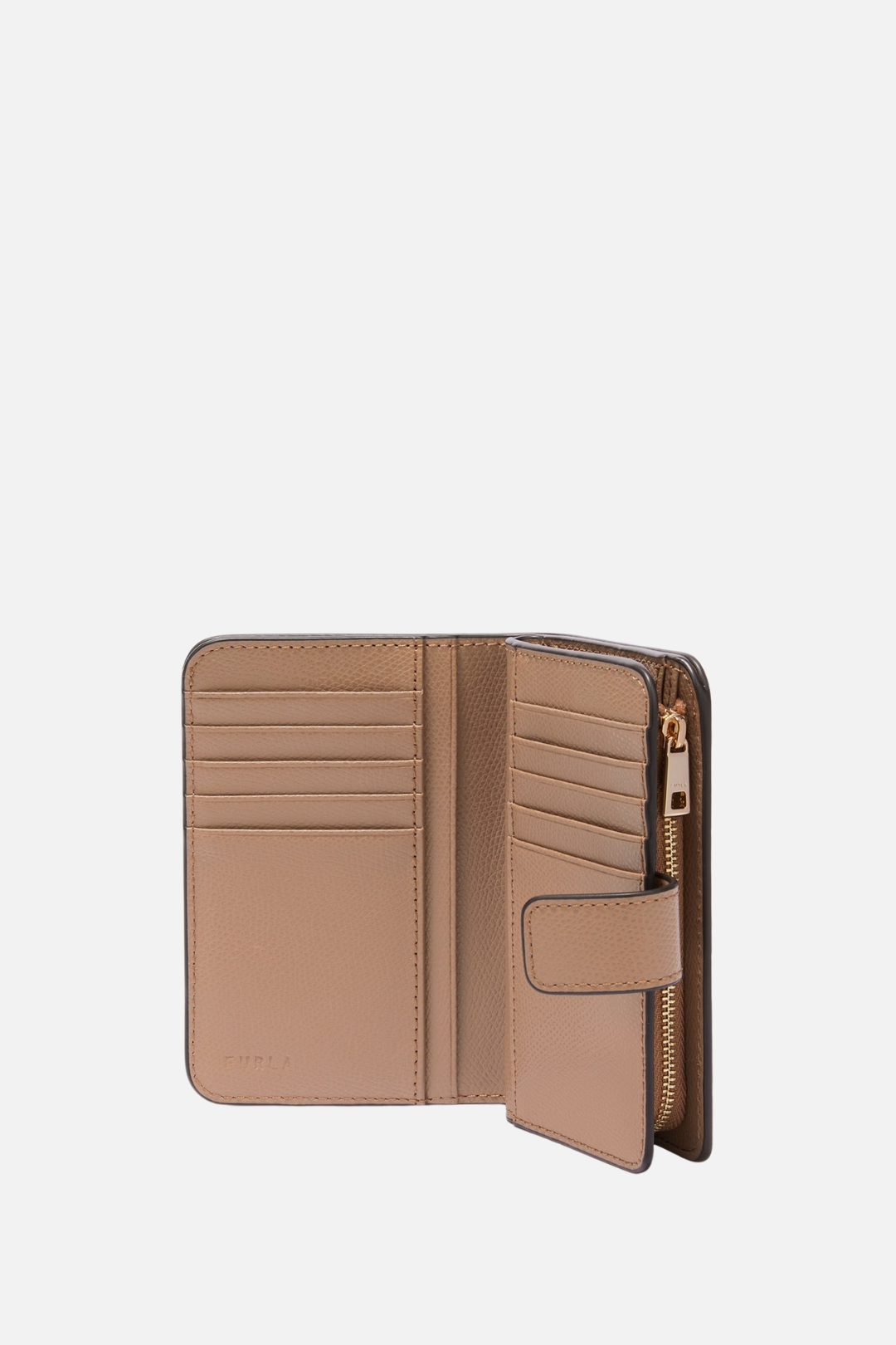 Furla Portafoglio Compatto In Pelle con Patta e Bottone WP00314 ARE000 1257S