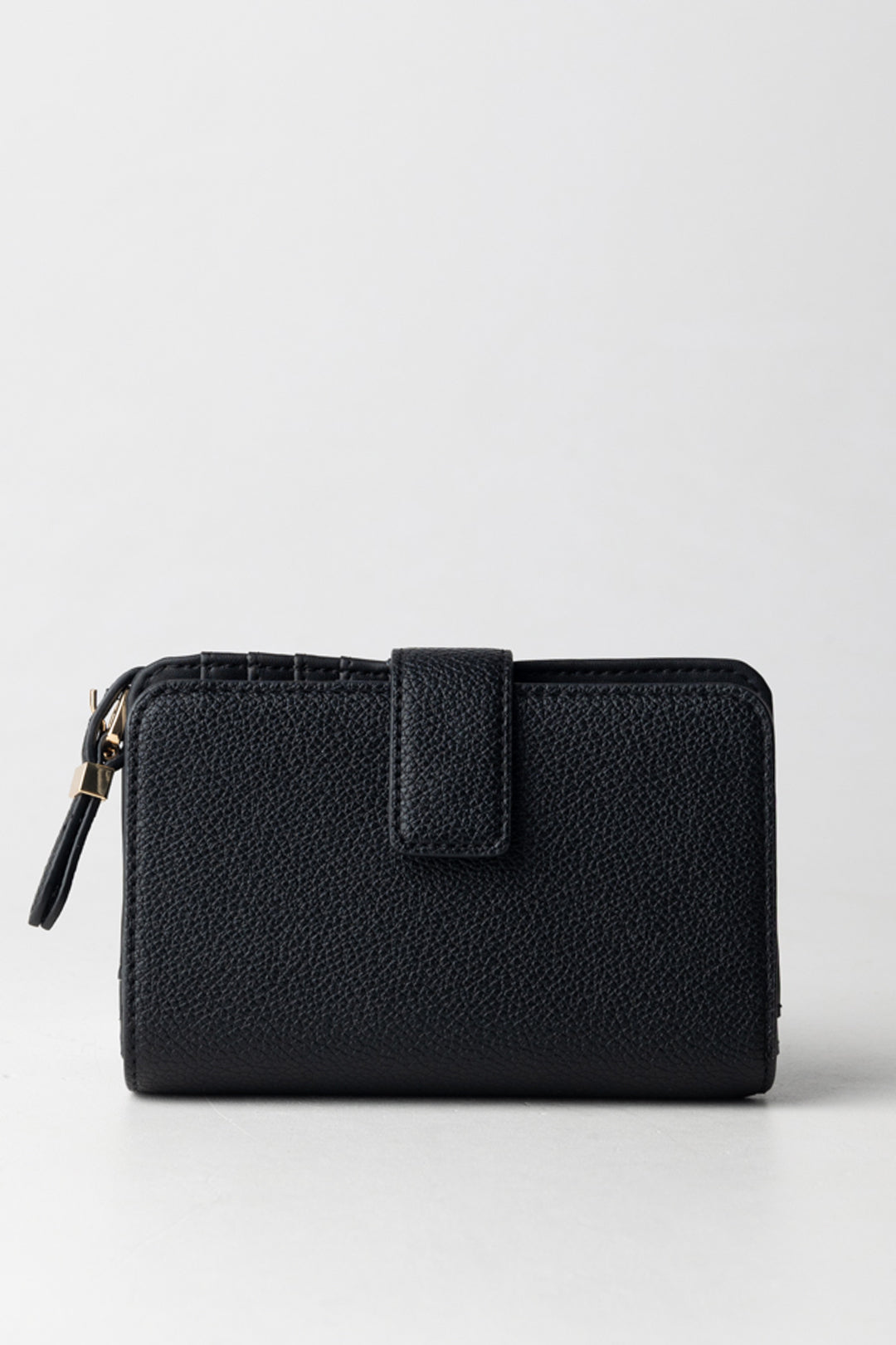 Twin-set Portafoglio con Zip e Logo Ovale 252TB7017 NERO