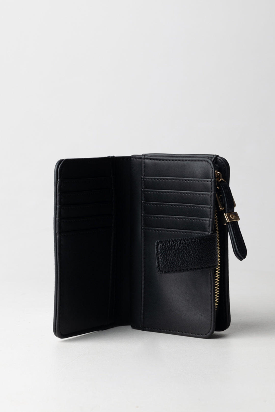 Twin-set Portafoglio con Zip e Logo Ovale 252TB7017 NERO