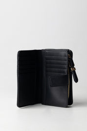 Twin-set Portafoglio con Zip e Logo Ovale 252TB7017 NERO