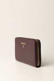 Patrizia Pepe Portafoglio In Pelle con Chiusura Zip e Logo Fly CQ4879 L001 PURPLE RED