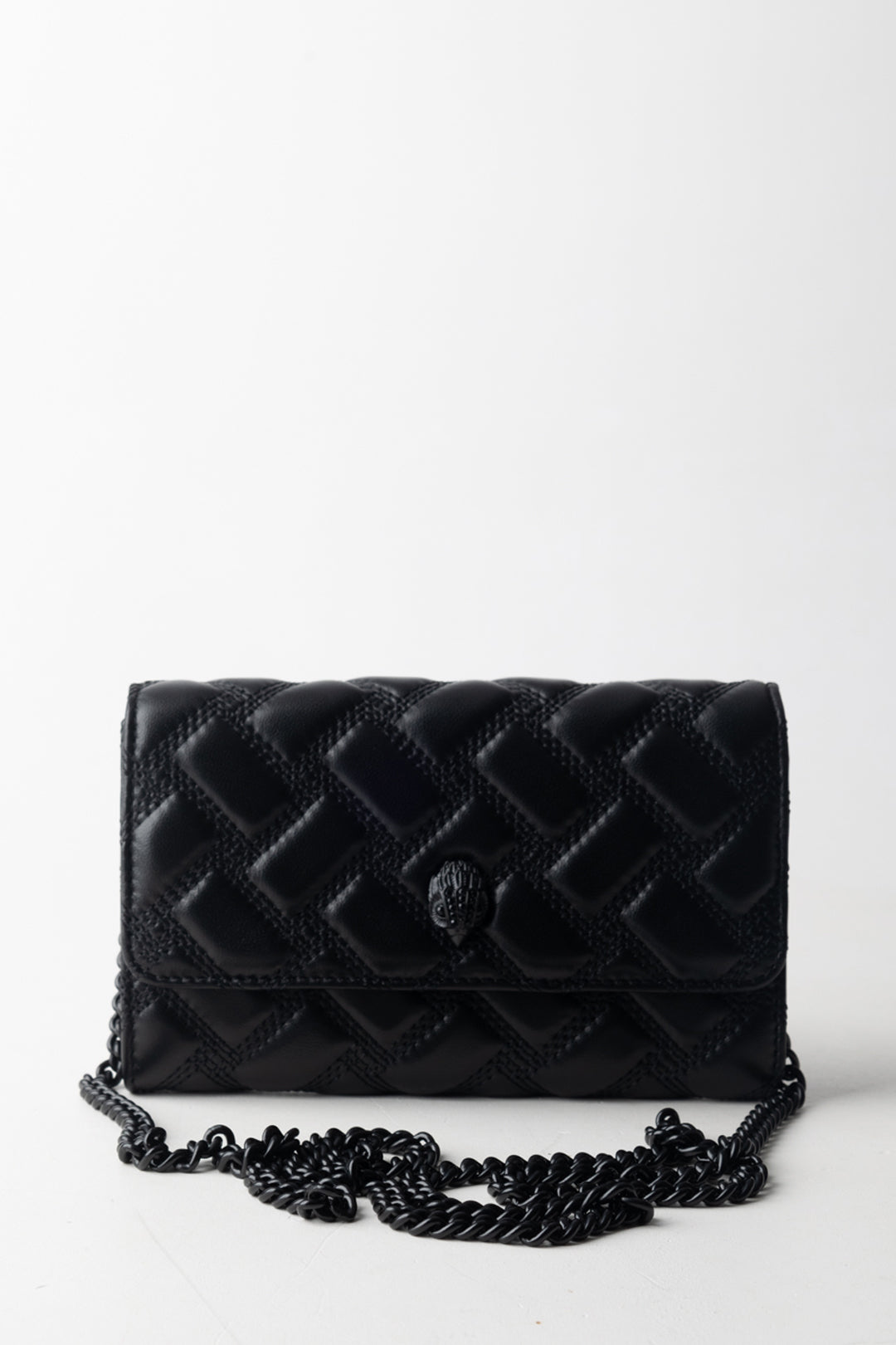 Kurt Geiger Portafoglio Kesington con Tracolla 648400109 BLACK