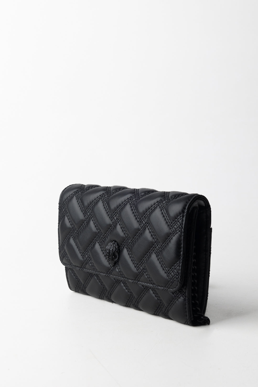 Kurt Geiger Portafoglio Kesington con Tracolla 648400109 BLACK