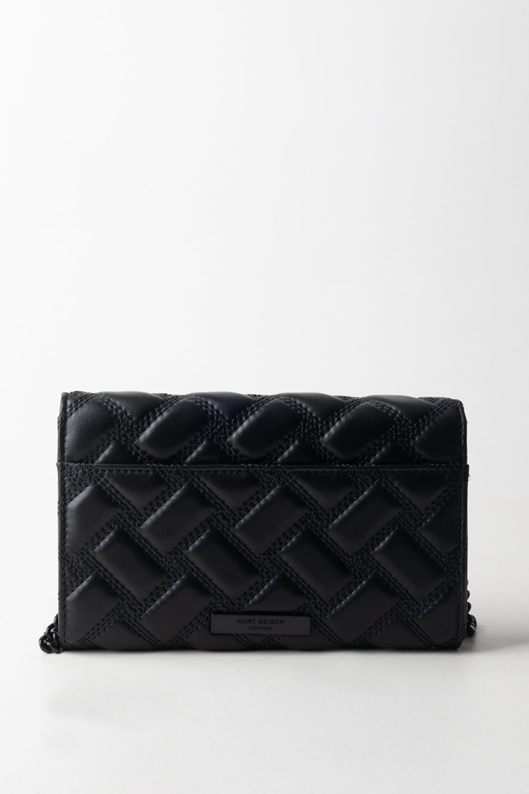 Kurt Geiger Portafoglio Kesington con Tracolla 648400109 BLACK