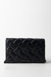Kurt Geiger Portafoglio Kesington con Tracolla 648400109 BLACK