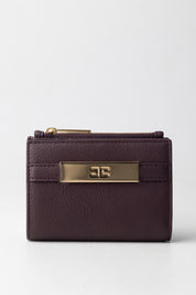 Elisabetta Franchi Portafoglio Piccolo con Placca Logo PF61A56E2 MERLOT