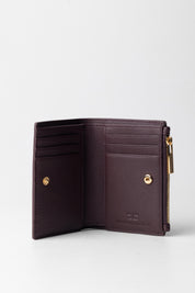 Elisabetta Franchi Portafoglio Piccolo con Placca Logo PF61A56E2 MERLOT