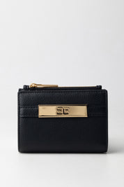 Elisabetta Franchi Portafoglio Piccolo con Placca Logo PF61A56E2 NERO