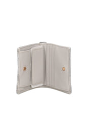 Twin-set Portafoglio Piccolo Trapuntato con Logo 252TB7057 SILVER