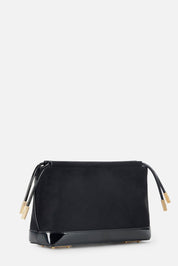 Elisabetta Franchi Pouche Bag In Pelle Scamosciata BS60A57E2 NERO