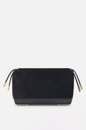 Elisabetta Franchi Pouche Bag In Pelle Scamosciata BS60A57E2 NERO