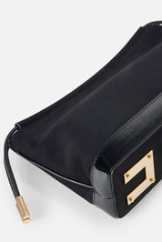 Elisabetta Franchi Pouche Bag In Pelle Scamosciata BS60A57E2 NERO