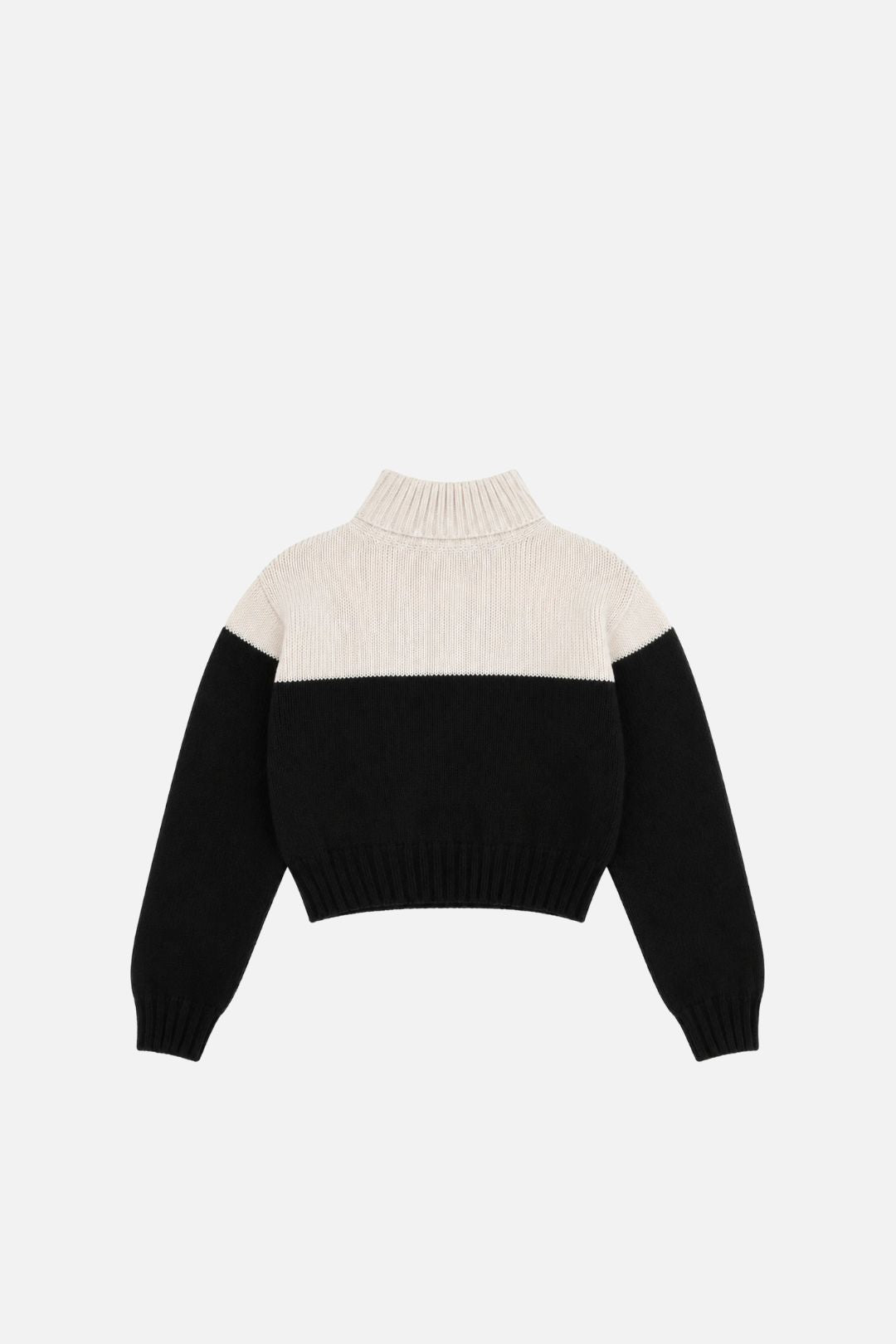 Elisabetta Franchi Bambina Pull a Collo Alto con Logo EFMA215CFL098.D748