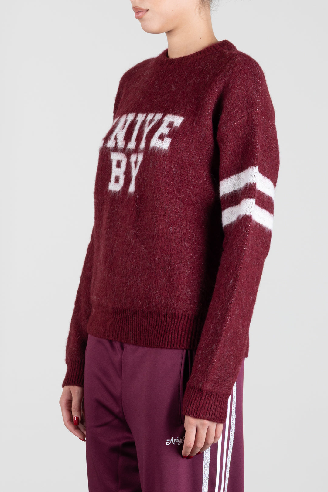 Aniye By Pullover College con Lettering 'aniye By' 181512 RUBY NOIR :AI26