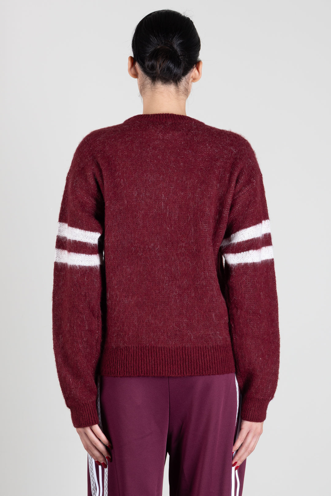 Aniye By Pullover College con Lettering 'aniye By' 181512 RUBY NOIR :AI26