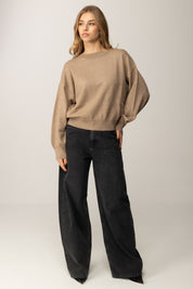 Replay Pullover Girocollo con Maniche Ampie DK3901.000.G23372 CAMEL