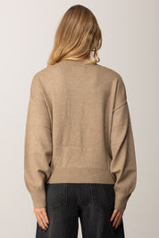 Replay Pullover Girocollo con Maniche Ampie DK3901.000.G23372 CAMEL
