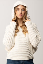 Replay Pullover In Maglia a Coste con Cappuccio
a DK3907.000.G22926 BUTTER WHITE