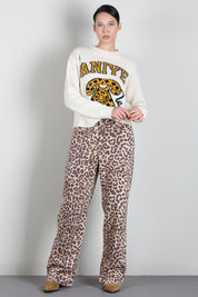 Aniye By Pullover Telephone con Motivo Animalier 181504 ALMOND :AI26