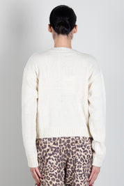 Aniye By Pullover Telephone con Motivo Animalier 181504 ALMOND :AI26