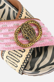 Kurt Geiger Sandali Chelsea Cross Strap 3973157999 PINK COMB