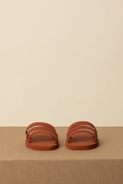 Manebi Sandali con Fascette Eva Swim Honululu R75ED ORANGE RUST