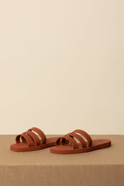 Manebi Sandali con Fascette Eva Swim Honululu R75ED ORANGE RUST