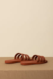 Manebi Sandali con Fascette Eva Swim Honululu R75ED ORANGE RUST